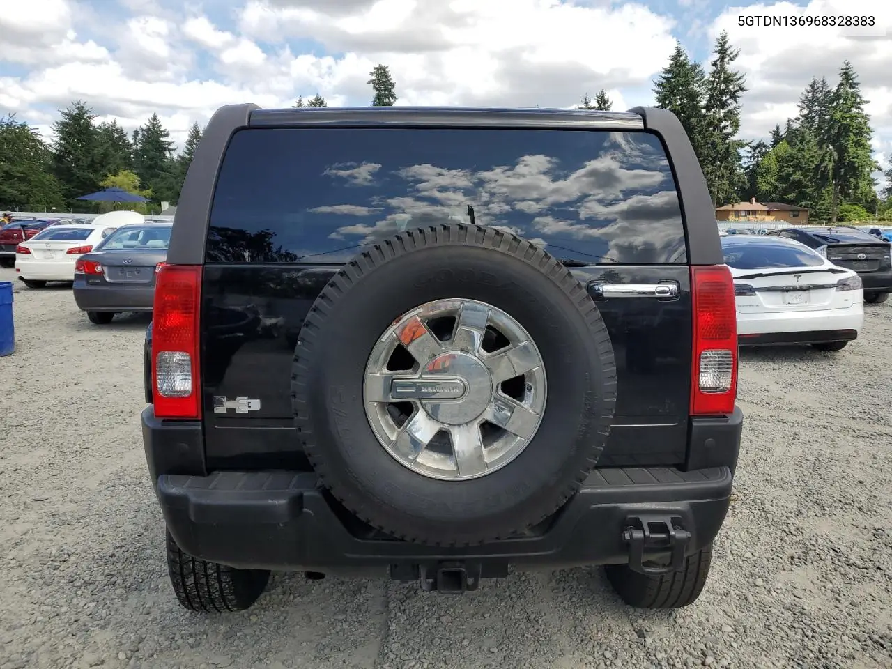 2006 Hummer H3 VIN: 5GTDN136968328383 Lot: 63442395
