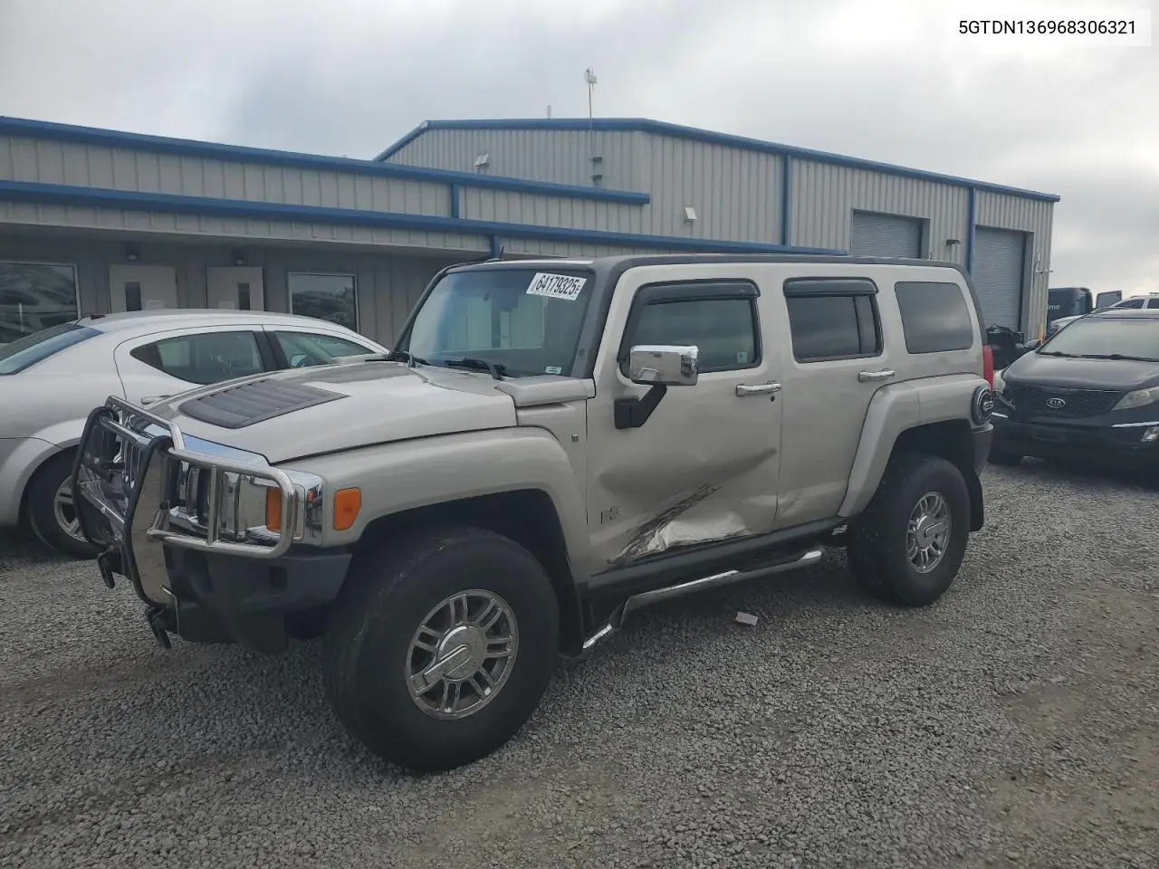 2006 Hummer H3 VIN: 5GTDN136968306321 Lot: 64179325