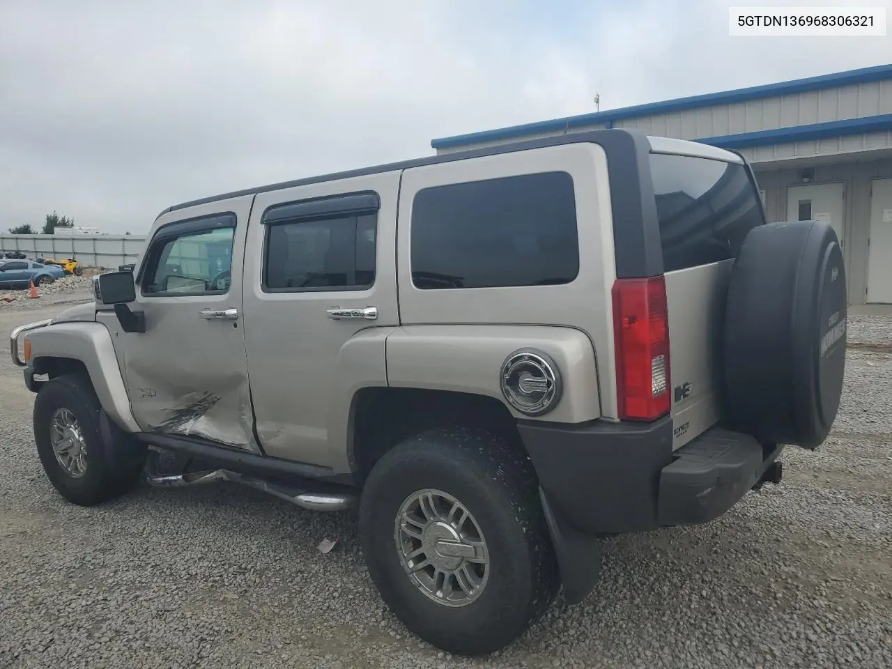 2006 Hummer H3 VIN: 5GTDN136968306321 Lot: 64179325