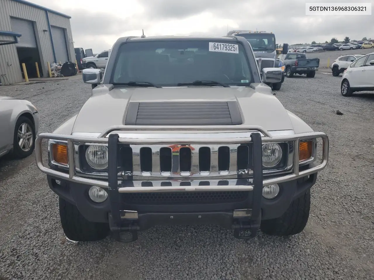 2006 Hummer H3 VIN: 5GTDN136968306321 Lot: 64179325