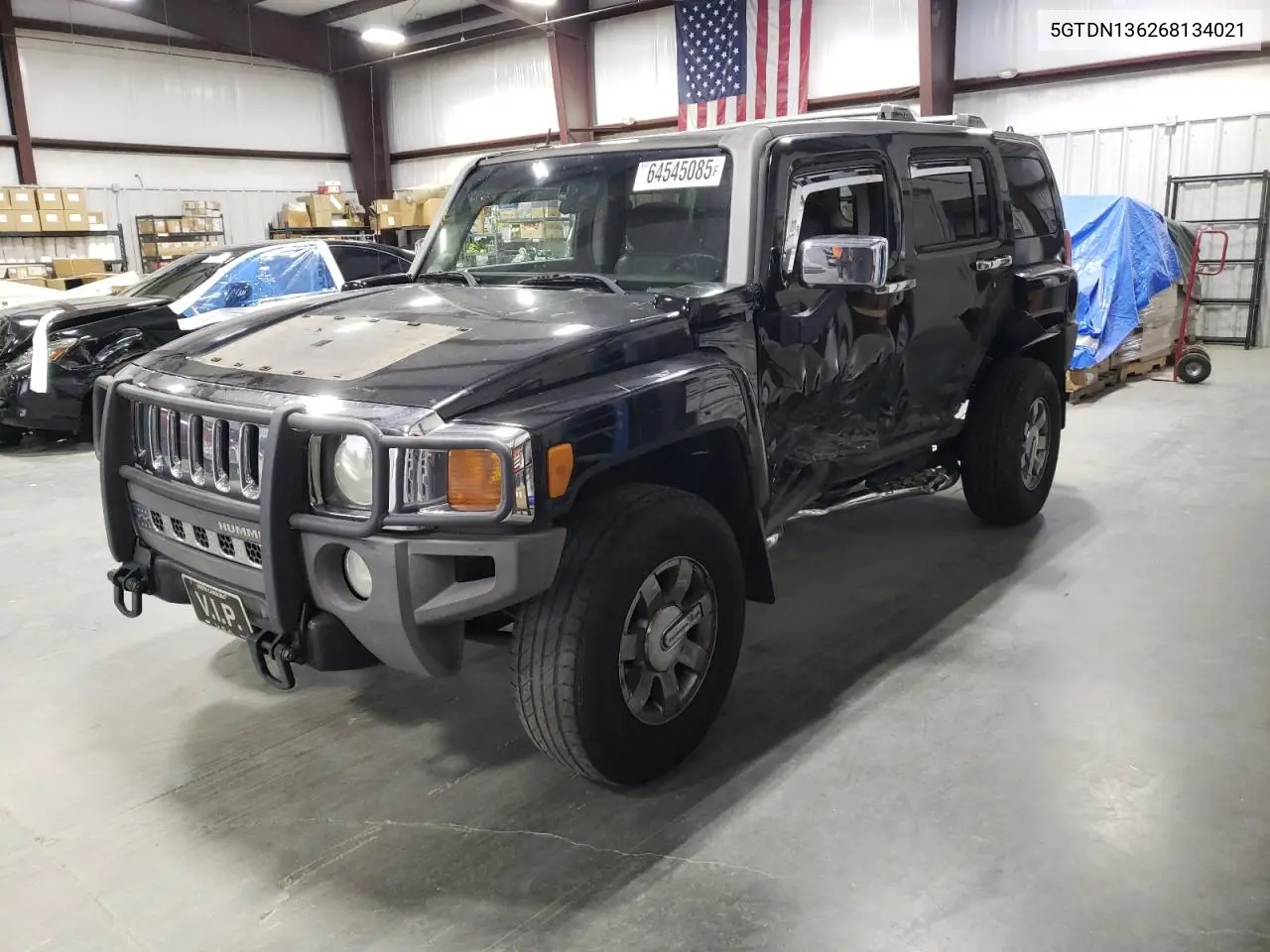 2006 Hummer H3 VIN: 5GTDN136268134021 Lot: 64545085