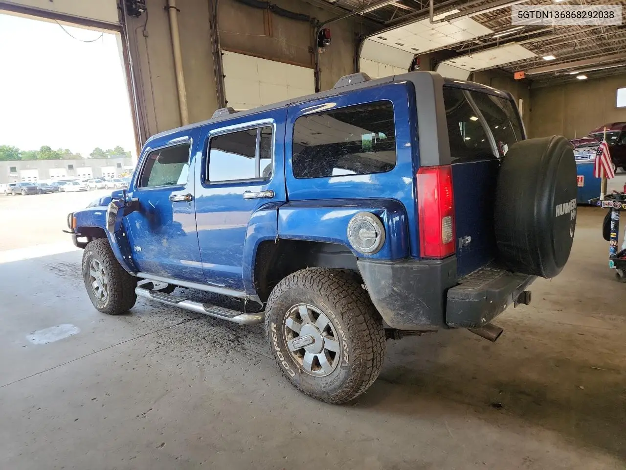 2006 Hummer H3 VIN: 5GTDN136868292038 Lot: 64558875