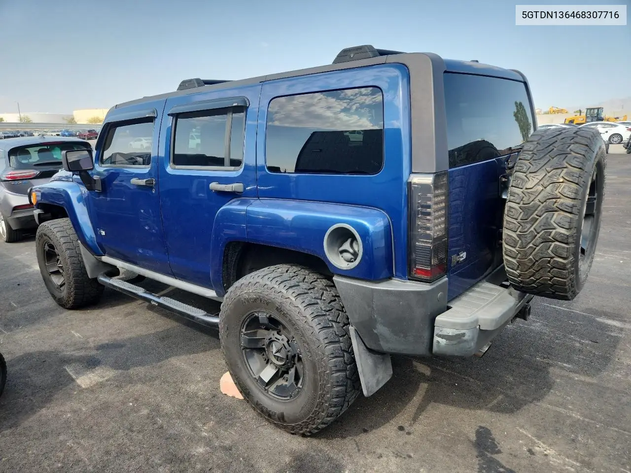 2006 Hummer H3 VIN: 5GTDN136468307716 Lot: 64697615
