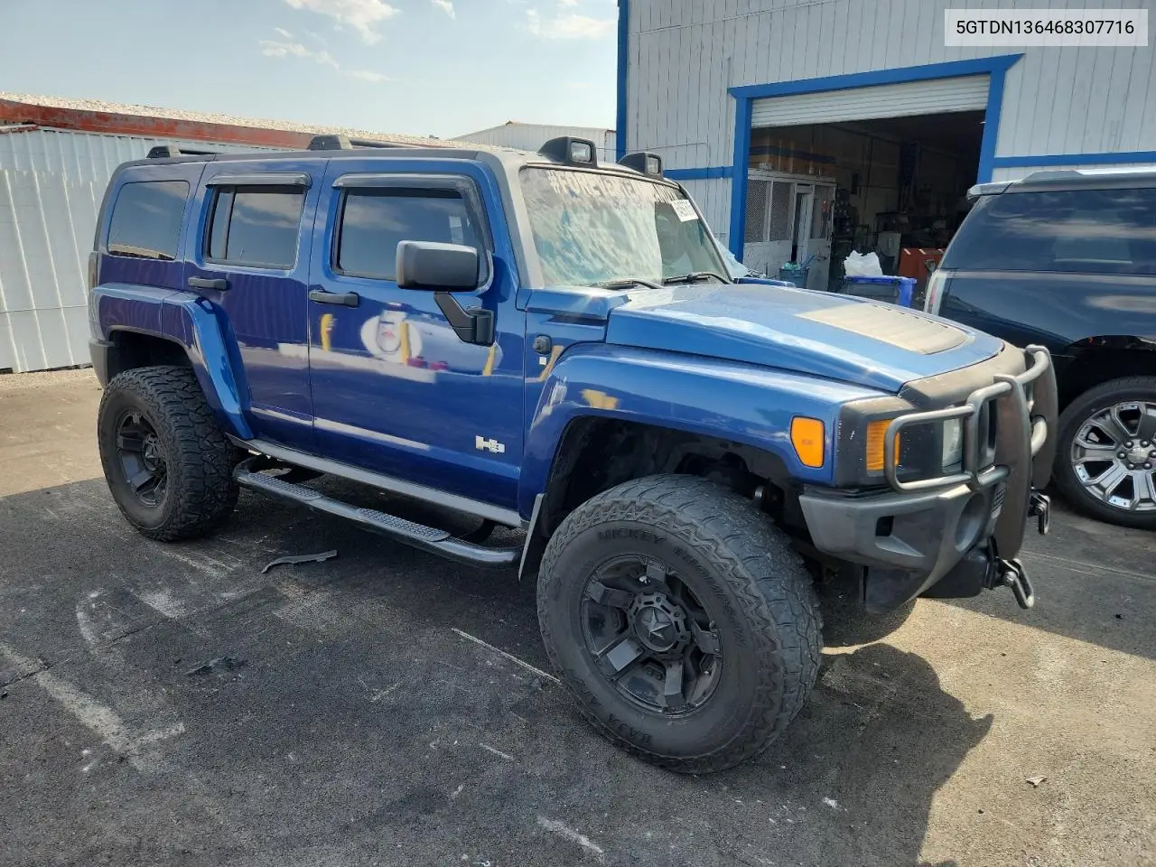 2006 Hummer H3 VIN: 5GTDN136468307716 Lot: 64697615