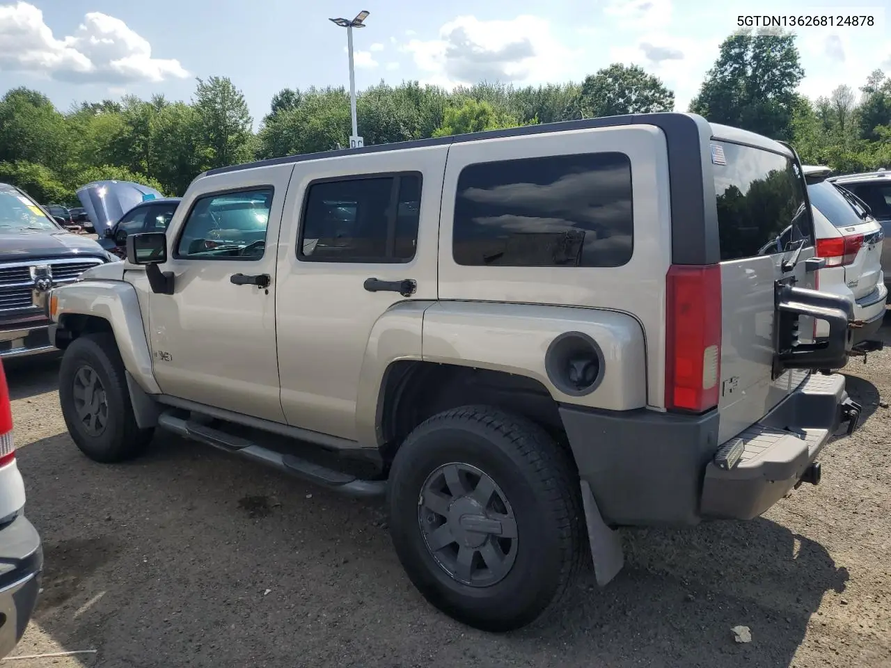 2006 Hummer H3 VIN: 5GTDN136268124878 Lot: 64823725