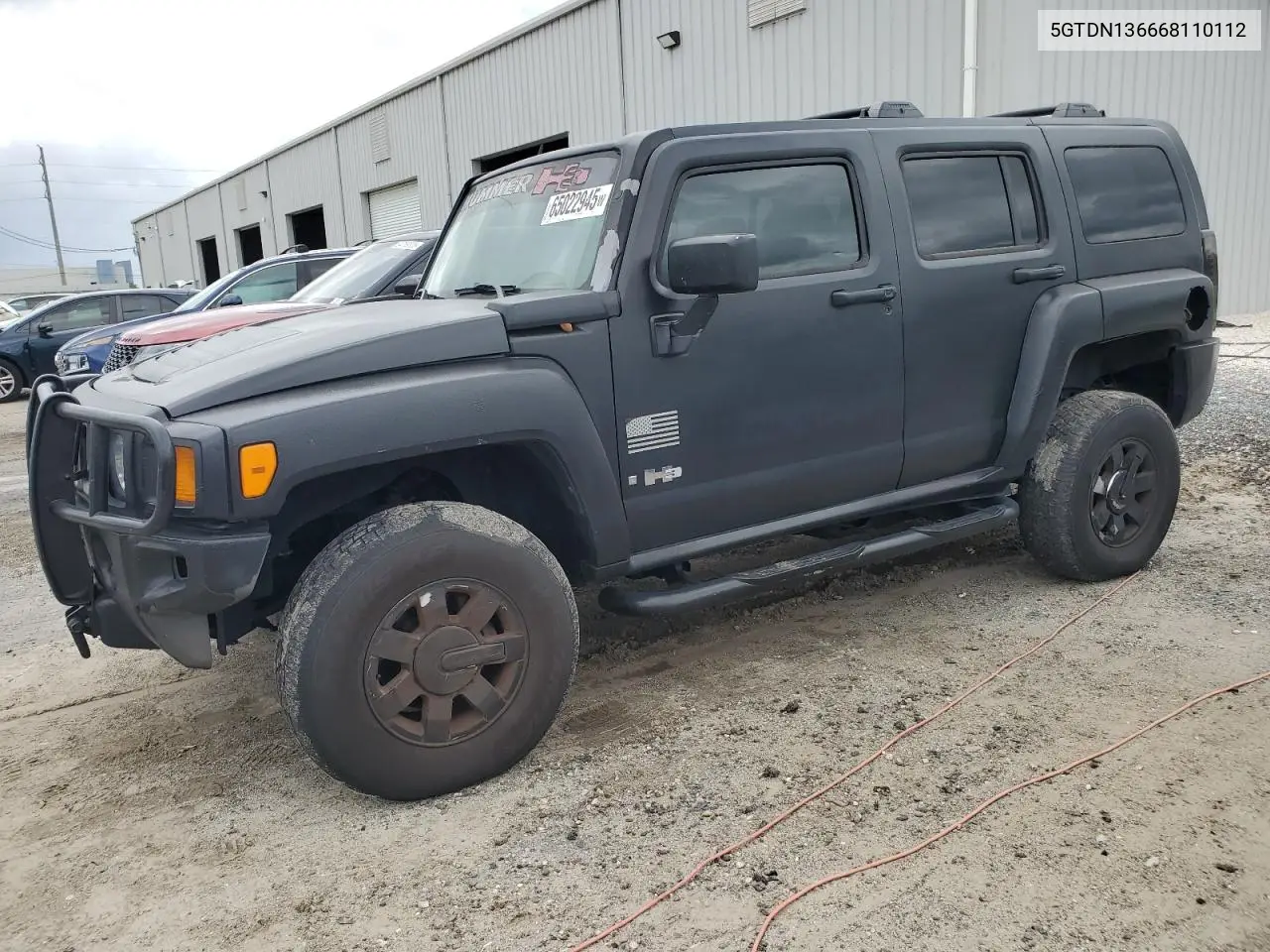 2006 Hummer H3 VIN: 5GTDN136668110112 Lot: 65022945