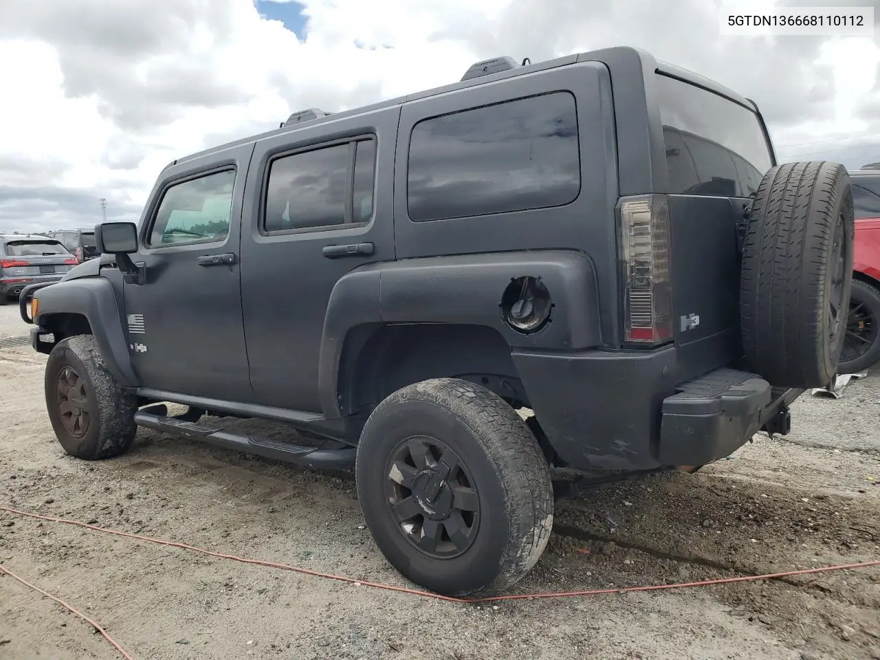 2006 Hummer H3 VIN: 5GTDN136668110112 Lot: 65022945