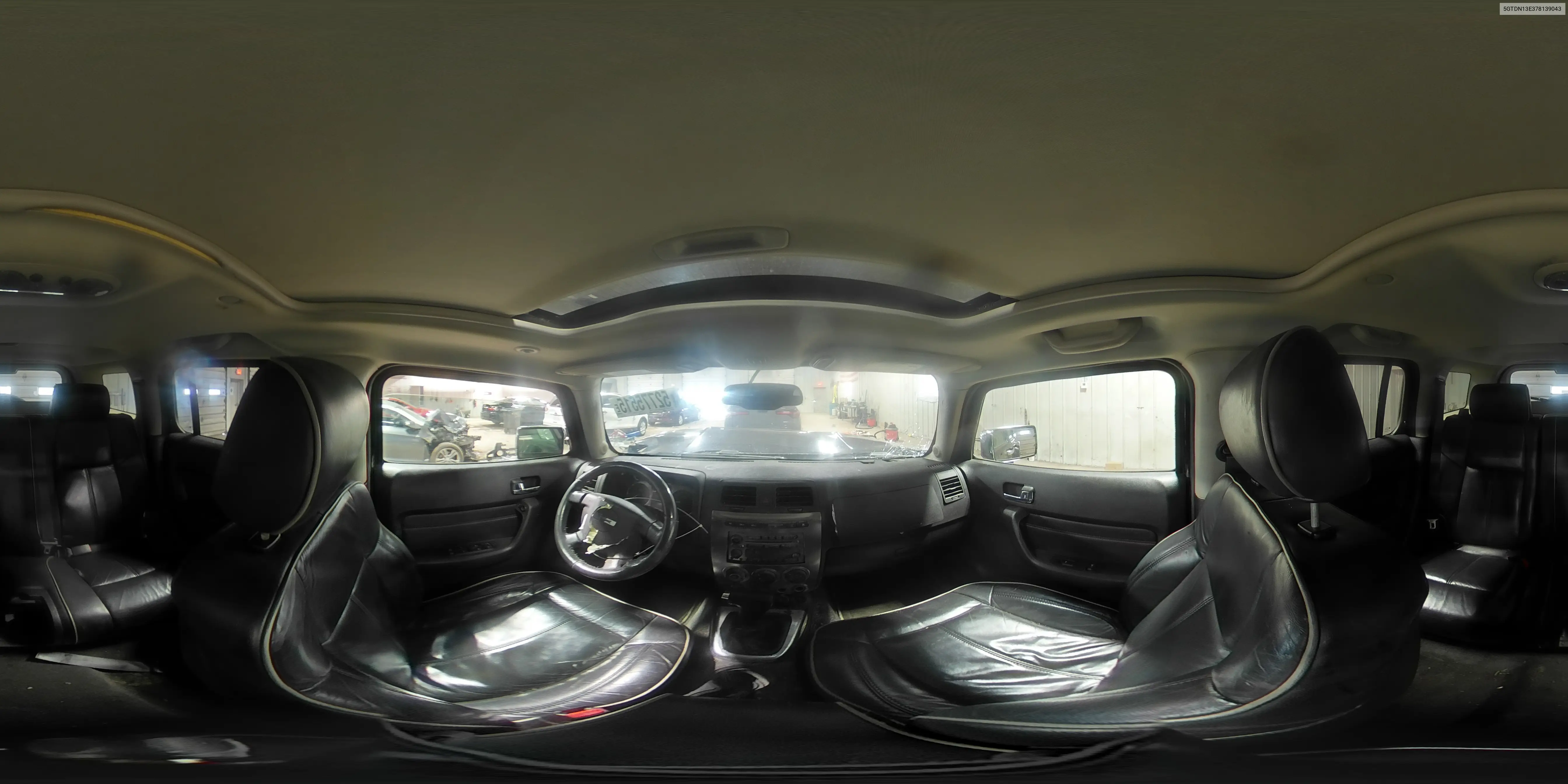 2007 Hummer H3 VIN: 5GTDN13E378139043 Lot: 52775515