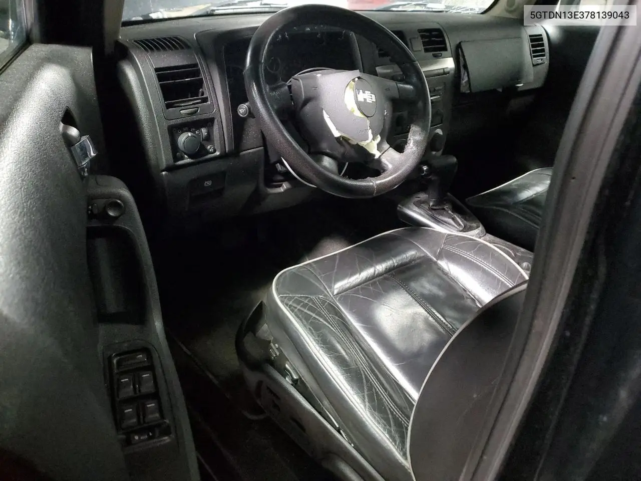 2007 Hummer H3 VIN: 5GTDN13E378139043 Lot: 52775515