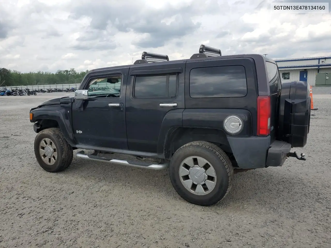 2007 Hummer H3 VIN: 5GTDN13E478134160 Lot: 54377225
