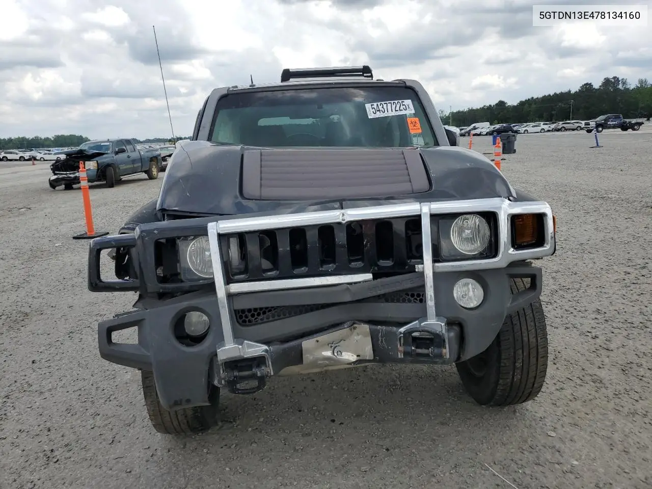 2007 Hummer H3 VIN: 5GTDN13E478134160 Lot: 54377225