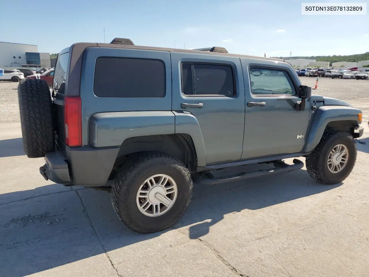 2007 Hummer H3 VIN: 5GTDN13E078132809 Lot: 56250915