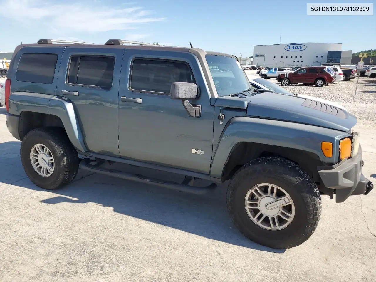 2007 Hummer H3 VIN: 5GTDN13E078132809 Lot: 56250915