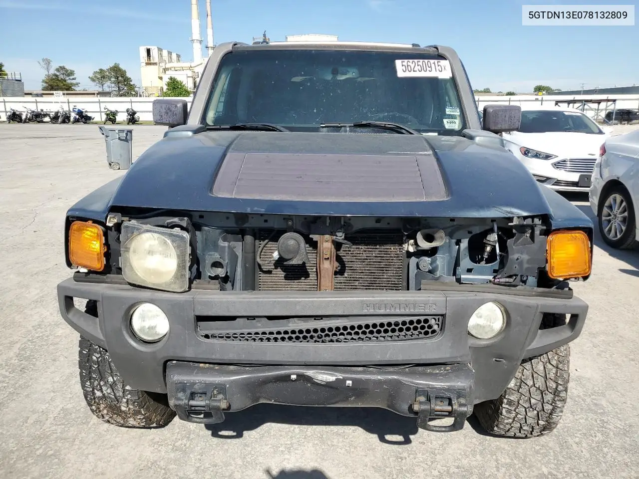 2007 Hummer H3 VIN: 5GTDN13E078132809 Lot: 56250915