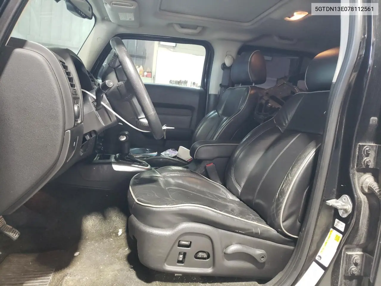 2007 Hummer H3 VIN: 5GTDN13E078112561 Lot: 61551935