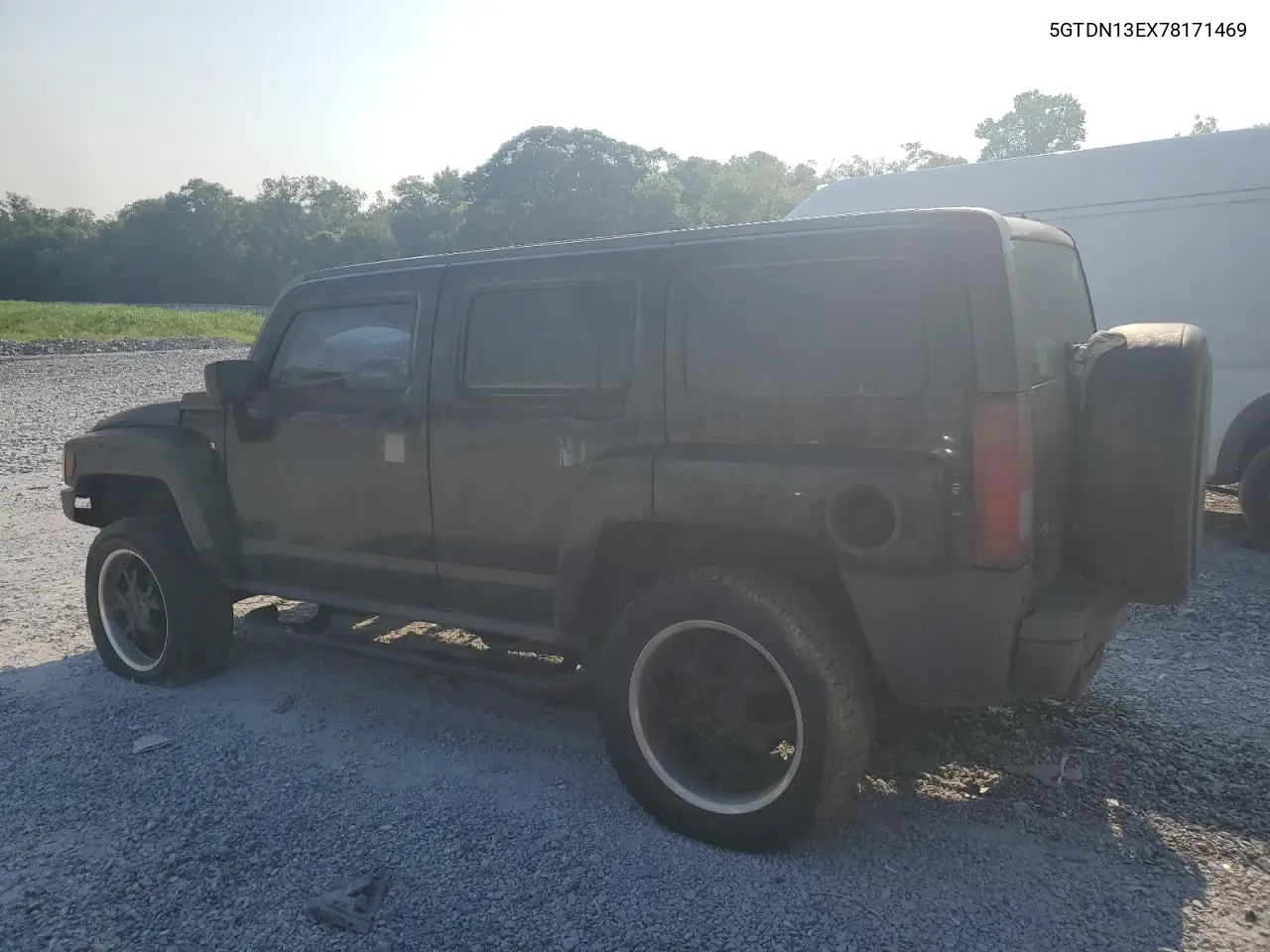 2007 Hummer H3 VIN: 5GTDN13EX78171469 Lot: 62571565