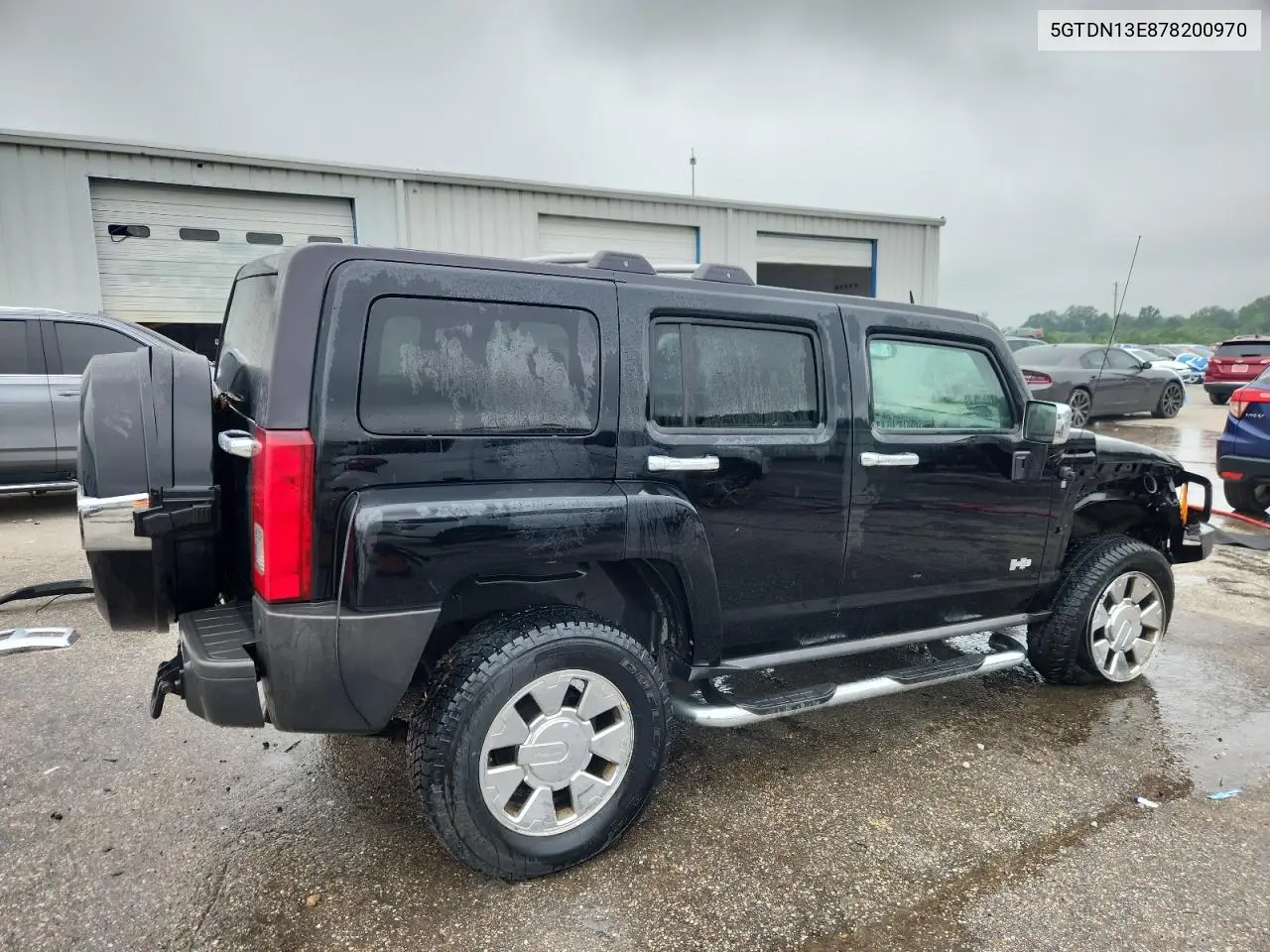 2007 Hummer H3 VIN: 5GTDN13E878200970 Lot: 63004815