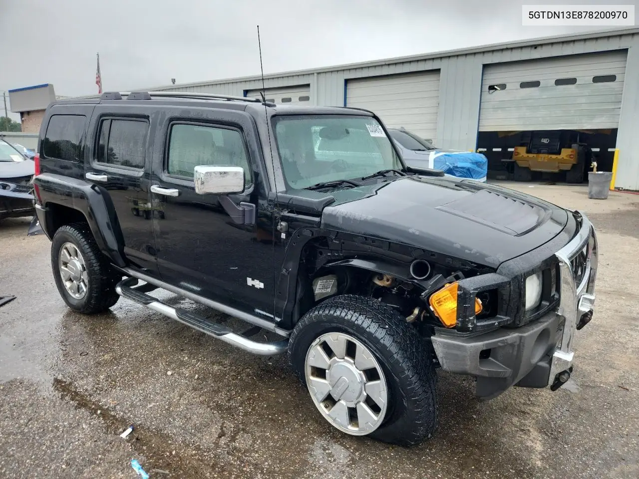 2007 Hummer H3 VIN: 5GTDN13E878200970 Lot: 63004815