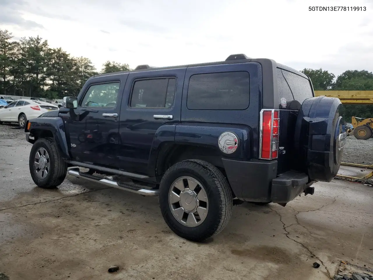 2007 Hummer H3 VIN: 5GTDN13E778119913 Lot: 63078405