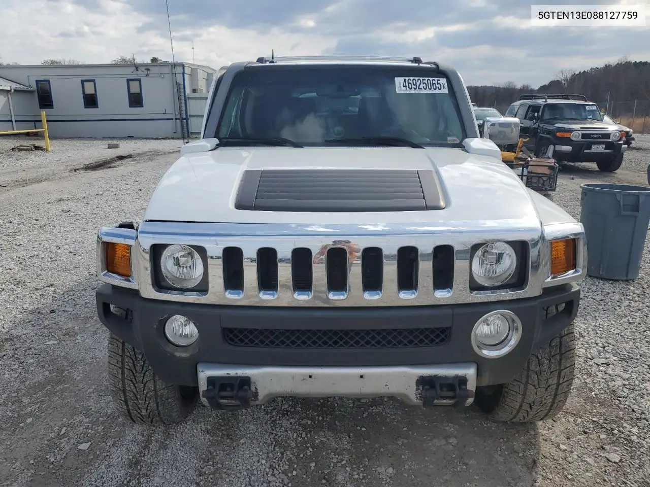 2008 Hummer H3 VIN: 5GTEN13E088127759 Lot: 46925065