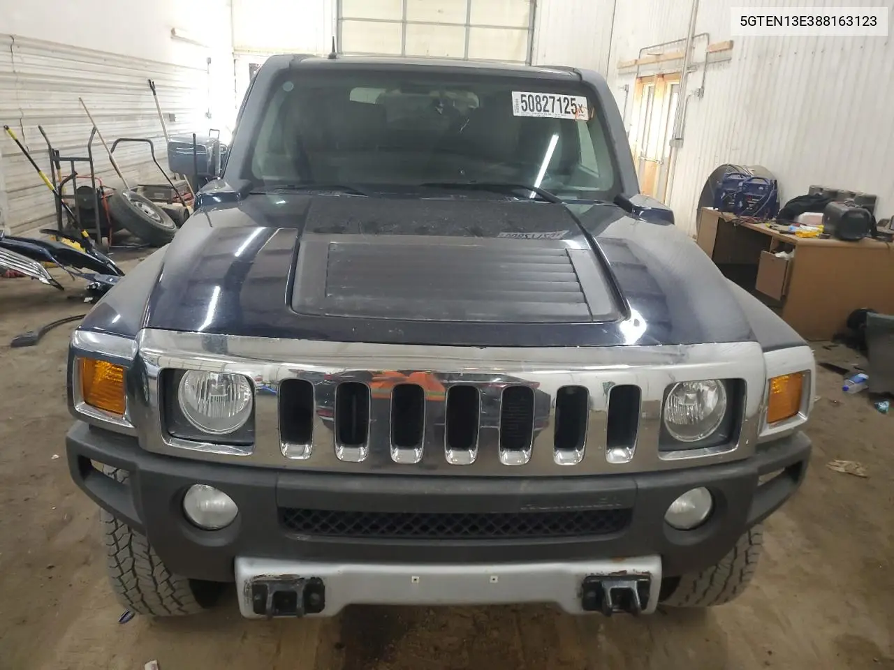 2008 Hummer H3 VIN: 5GTEN13E388163123 Lot: 50827125