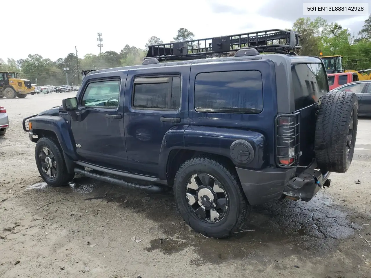 2008 Hummer H3 Alpha VIN: 5GTEN13L888142928 Lot: 50908795