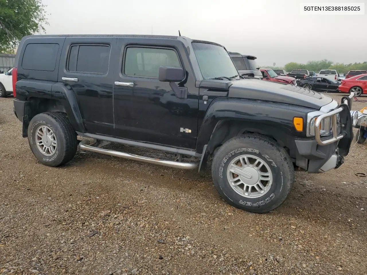2008 Hummer H3 VIN: 5GTEN13E388185025 Lot: 51013145