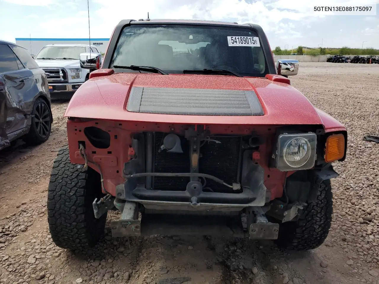 2008 Hummer H3 VIN: 5GTEN13E088175097 Lot: 54189015