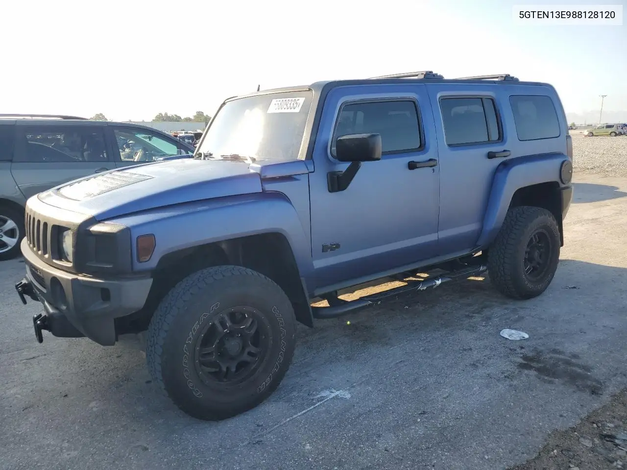 2008 Hummer H3 VIN: 5GTEN13E988128120 Lot: 55809335