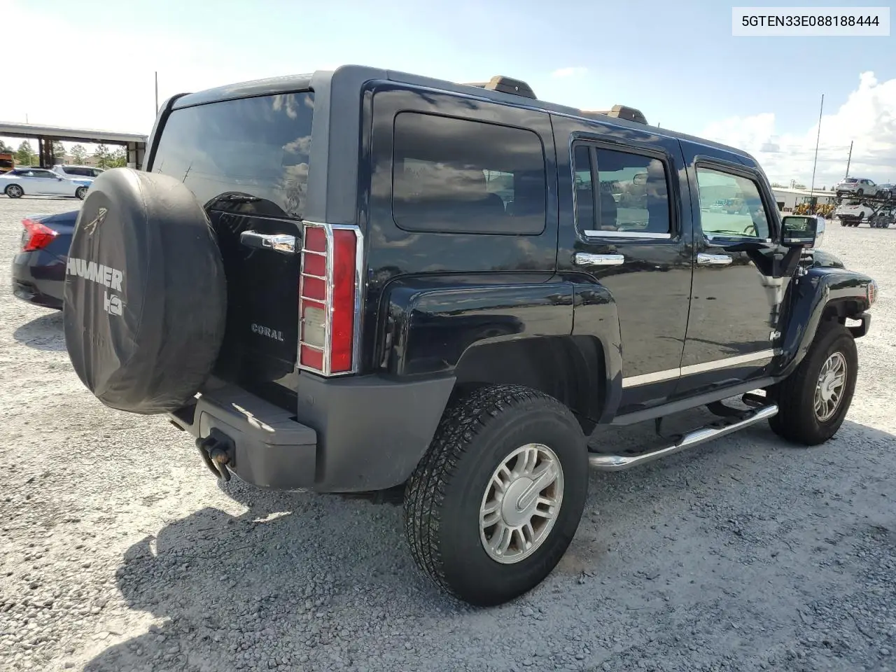 2008 Hummer H3 Adventure VIN: 5GTEN33E088188444 Lot: 61509885