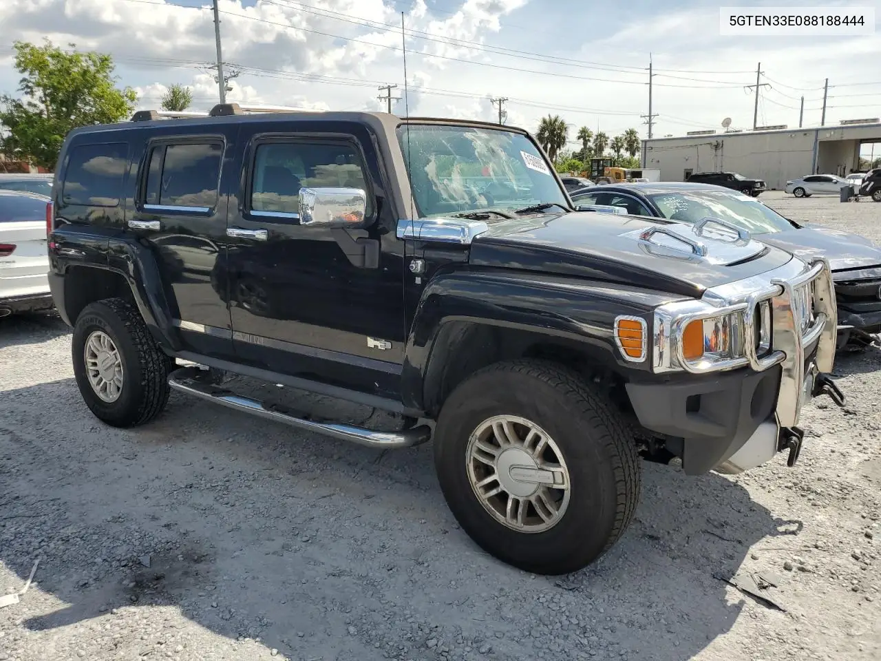 2008 Hummer H3 Adventure VIN: 5GTEN33E088188444 Lot: 61509885