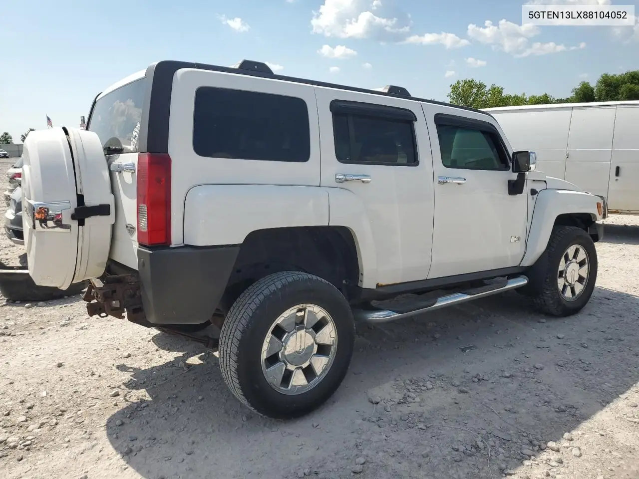 2008 Hummer H3 Alpha VIN: 5GTEN13LX88104052 Lot: 61908355