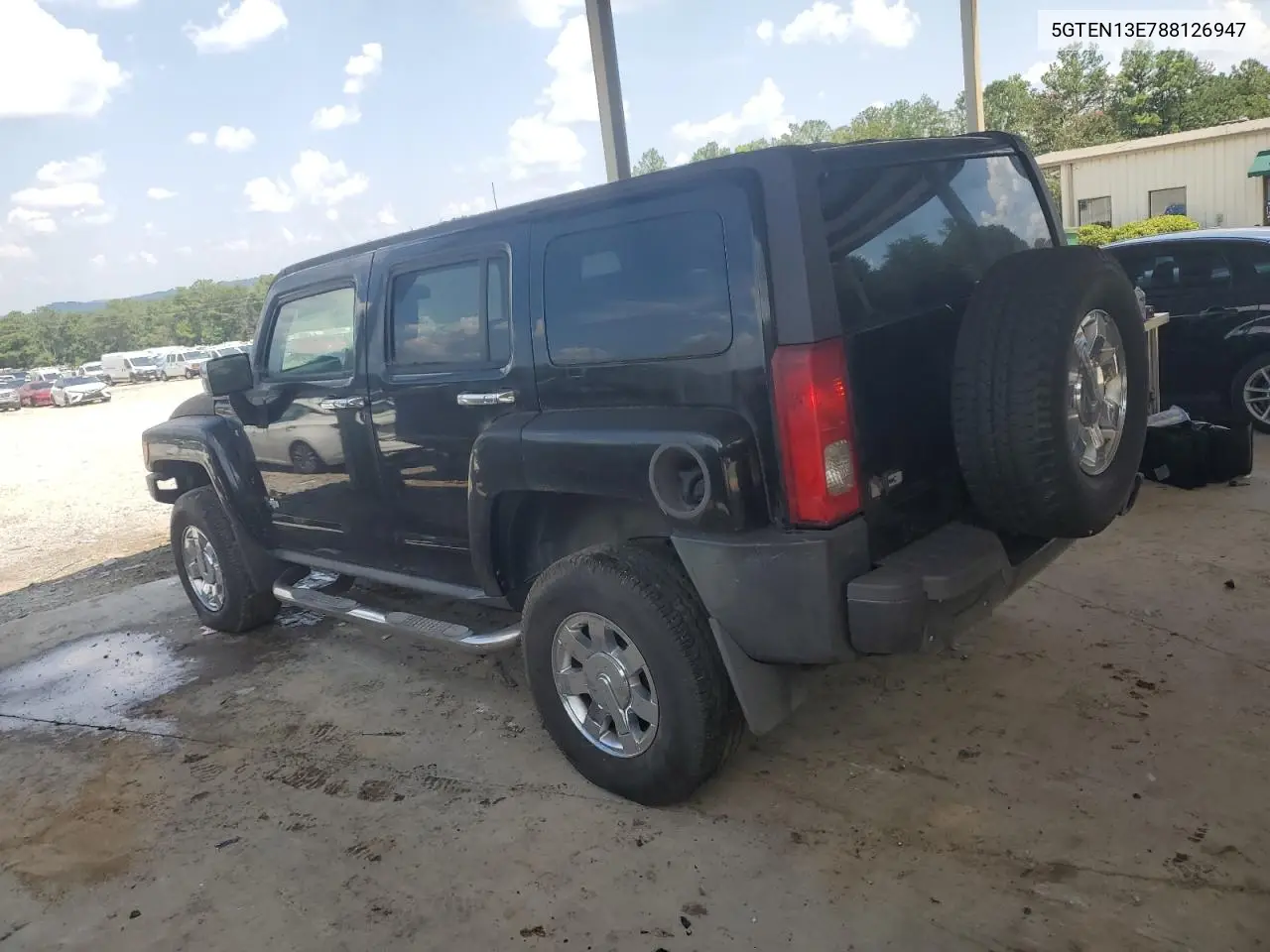 2008 Hummer H3 VIN: 5GTEN13E788126947 Lot: 63321835