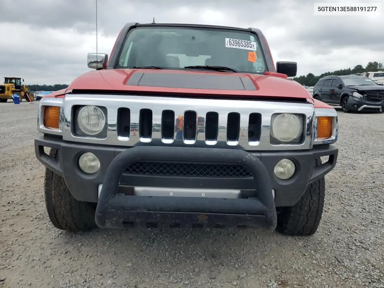 2008 Hummer H3 VIN: 5GTEN13E588191277 Lot: 63965385