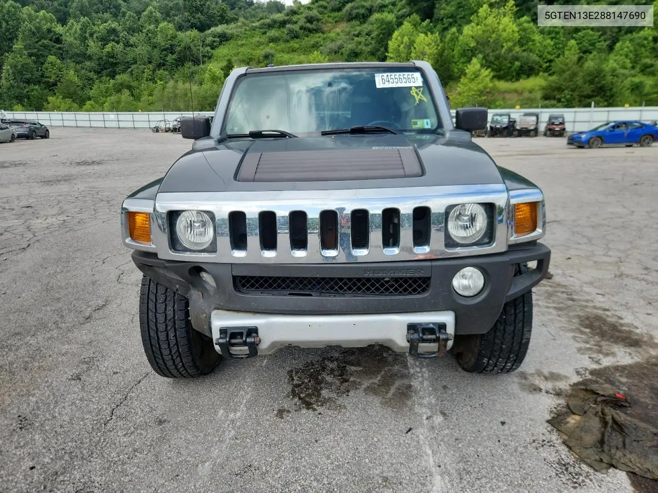 2008 Hummer H3 VIN: 5GTEN13E288147690 Lot: 64556565