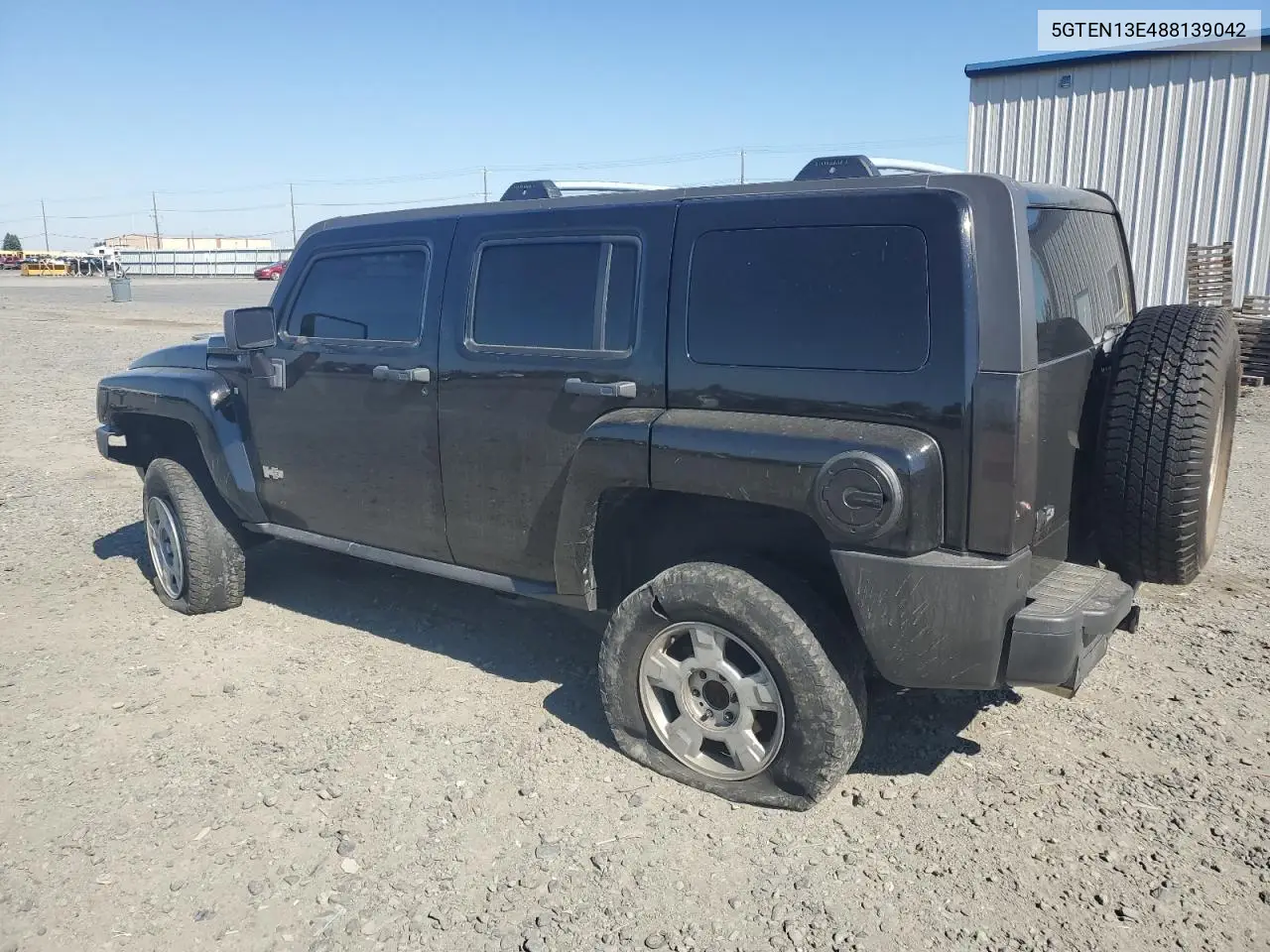 2008 Hummer H3 VIN: 5GTEN13E488139042 Lot: 65195785
