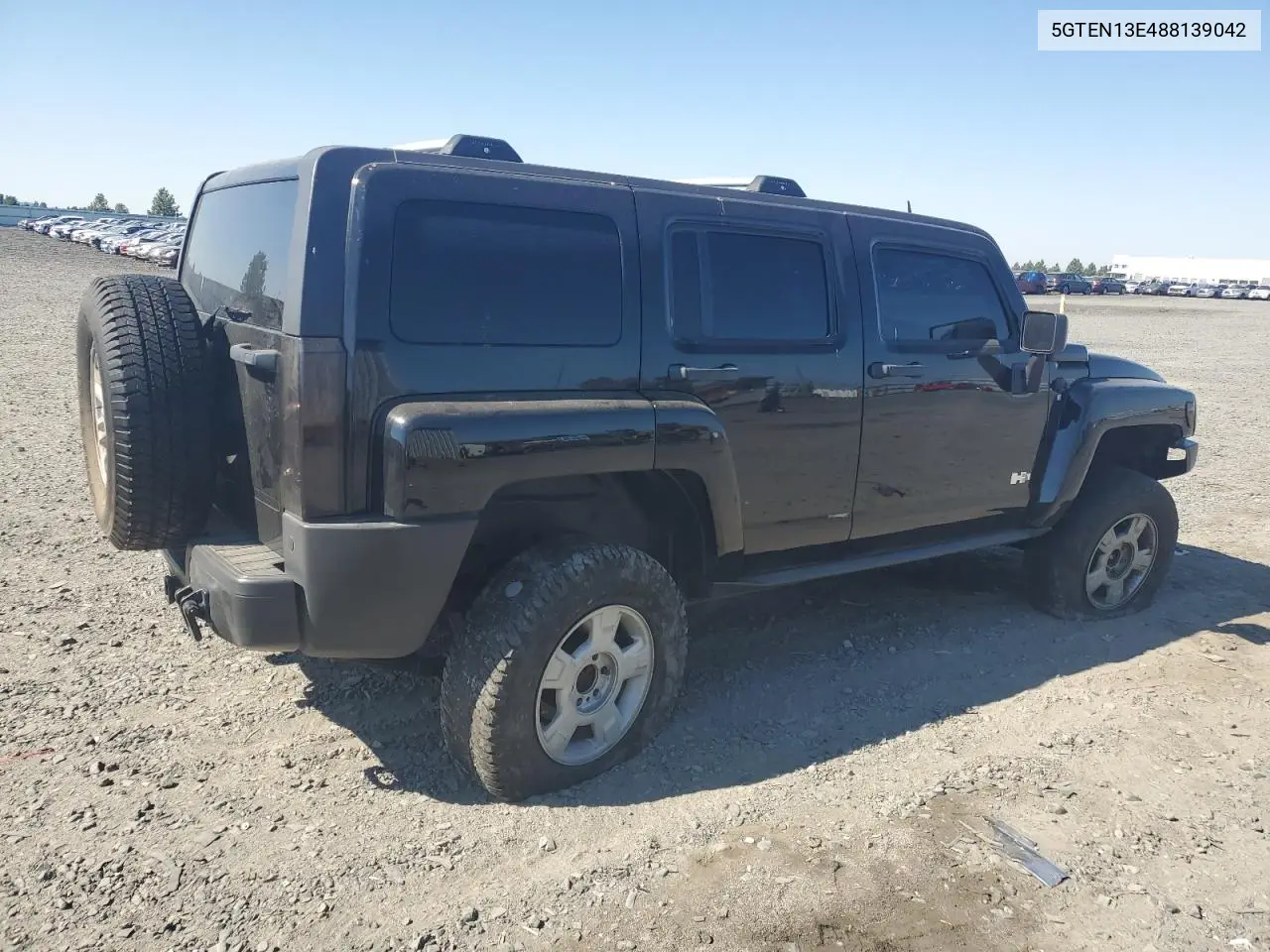 2008 Hummer H3 VIN: 5GTEN13E488139042 Lot: 65195785