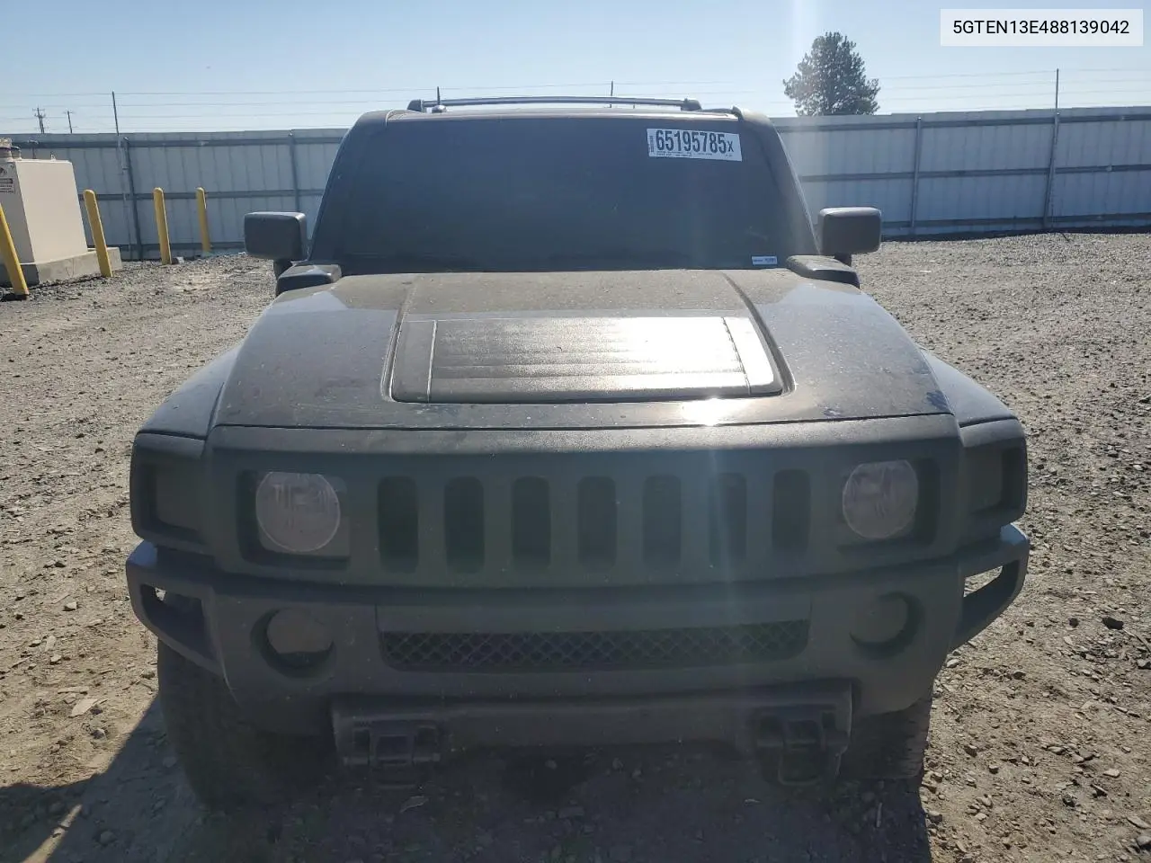 2008 Hummer H3 VIN: 5GTEN13E488139042 Lot: 65195785
