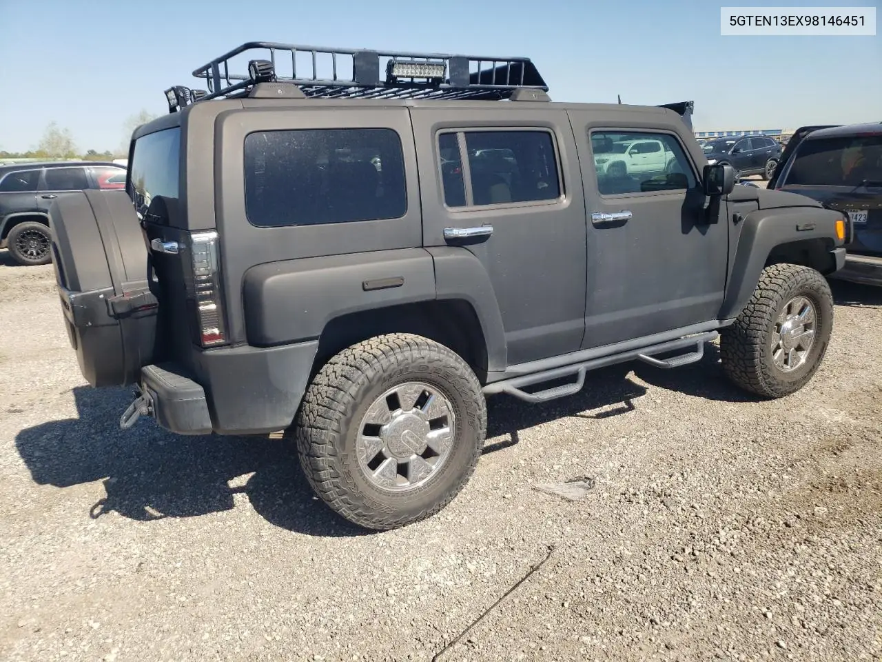 2009 Hummer H3 VIN: 5GTEN13EX98146451 Lot: 48597445