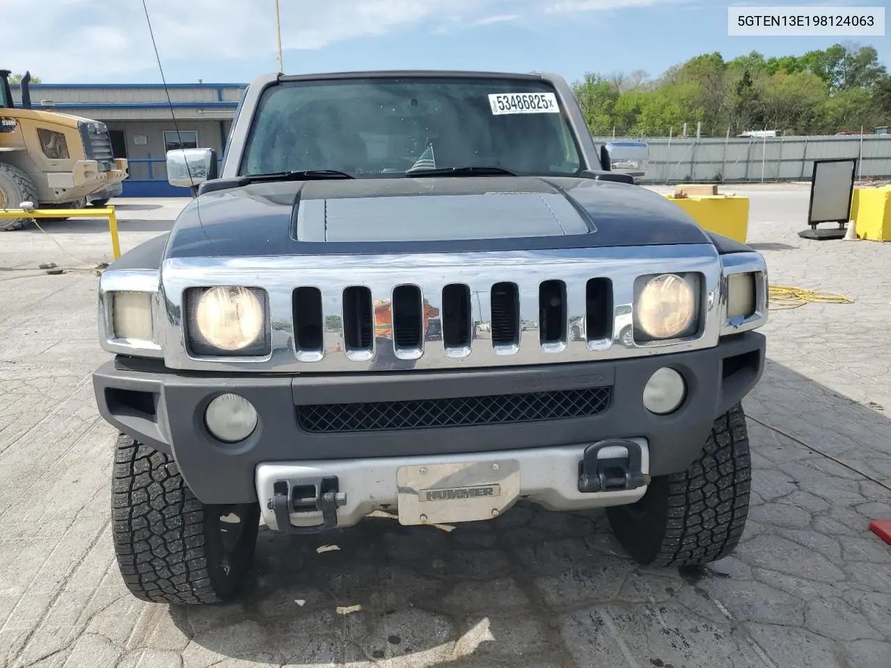 2009 Hummer H3 VIN: 5GTEN13E198124063 Lot: 53486825