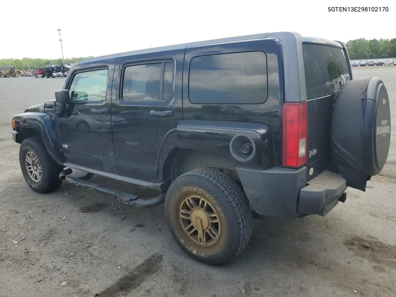 2009 Hummer H3 VIN: 5GTEN13E298102170 Lot: 55885595