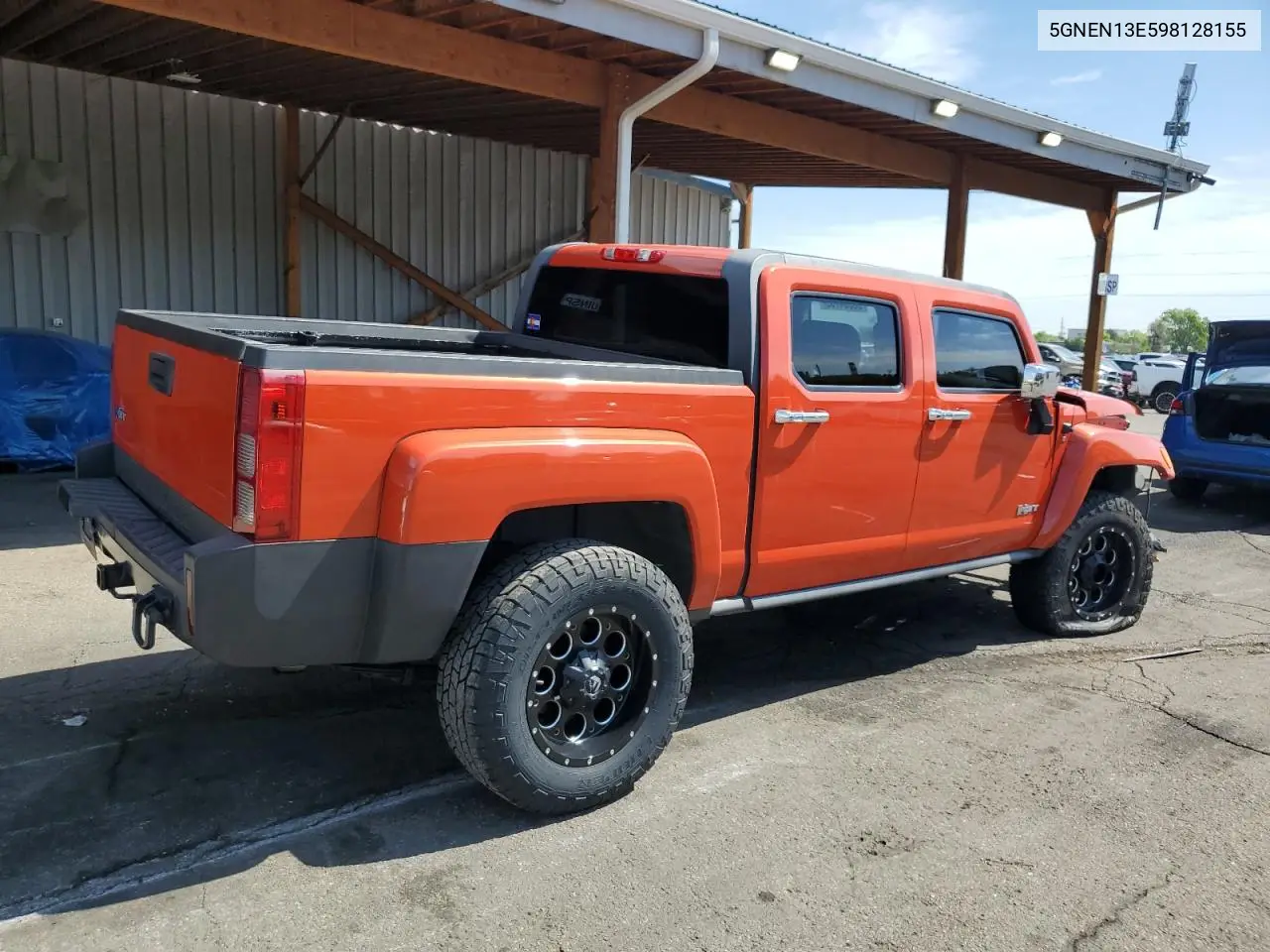 2009 Hummer H3T VIN: 5GNEN13E598128155 Lot: 56584765
