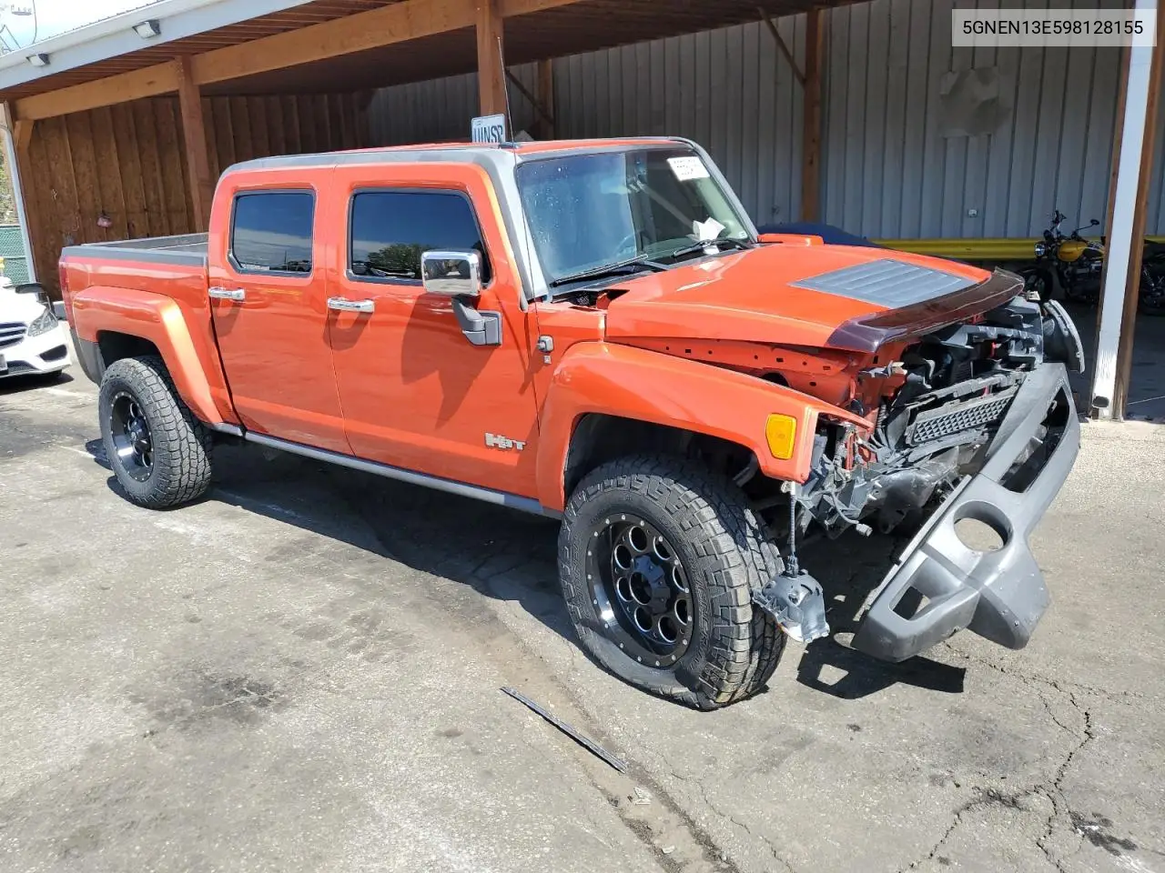 2009 Hummer H3T VIN: 5GNEN13E598128155 Lot: 56584765