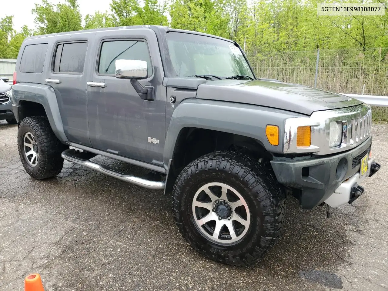 2009 Hummer H3 VIN: 5GTEN13E998108077 Lot: 56959115