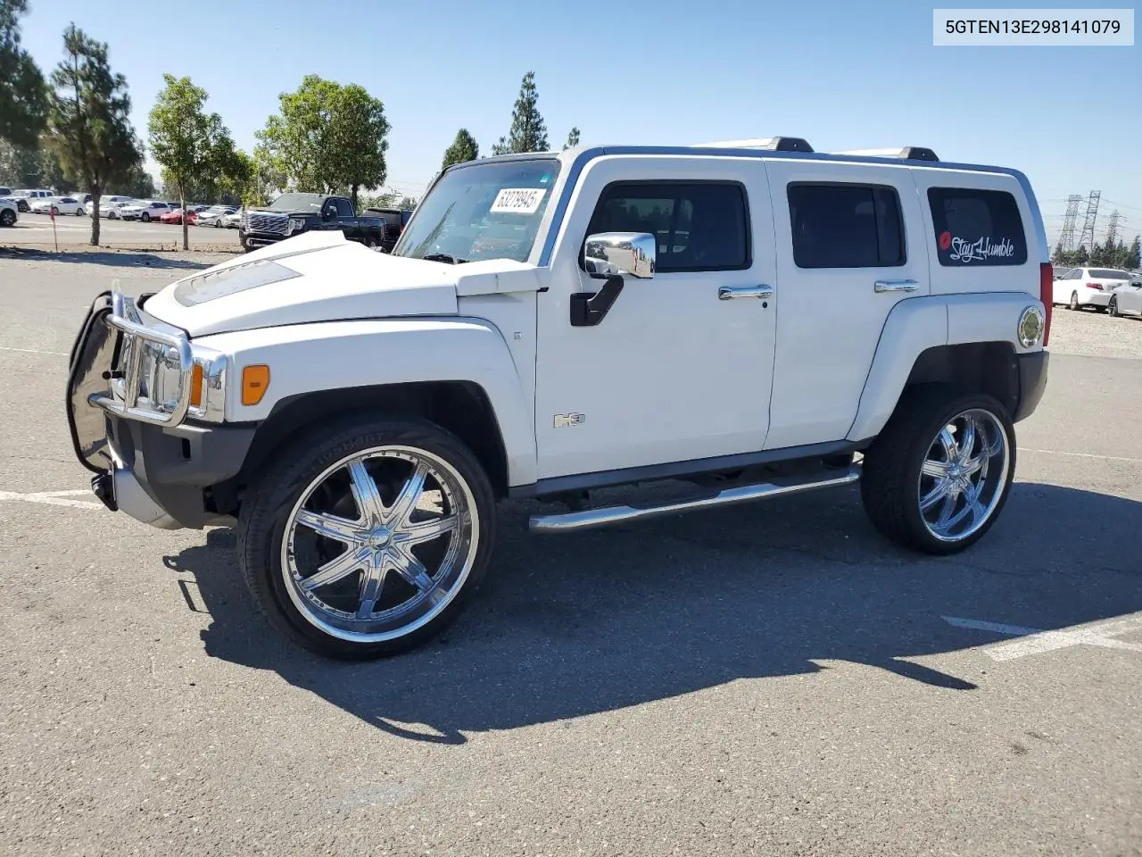 2009 Hummer H3 VIN: 5GTEN13E298141079 Lot: 63279945