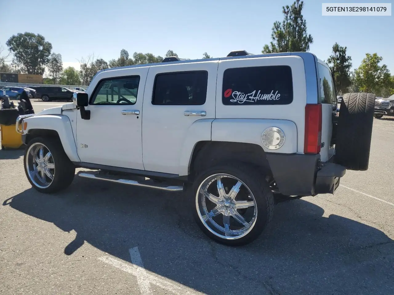 2009 Hummer H3 VIN: 5GTEN13E298141079 Lot: 63279945