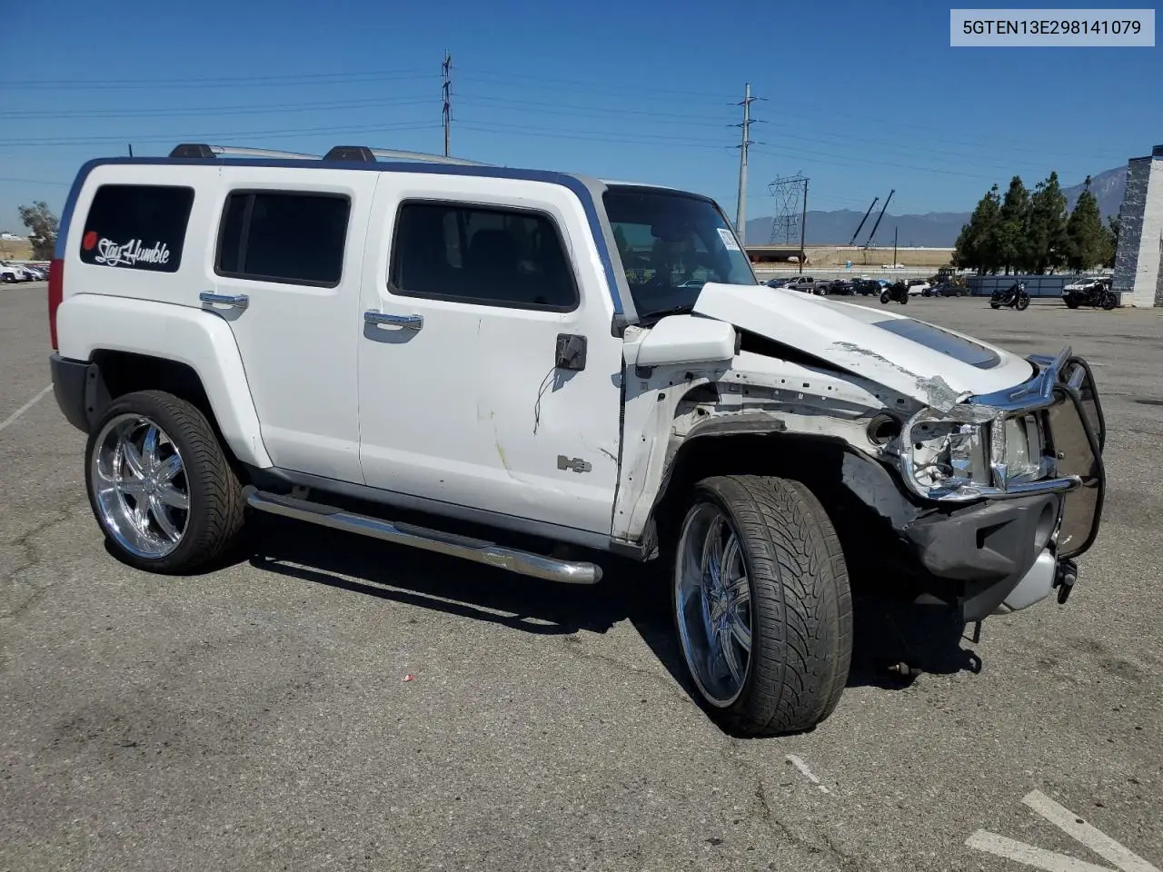 2009 Hummer H3 VIN: 5GTEN13E298141079 Lot: 63279945