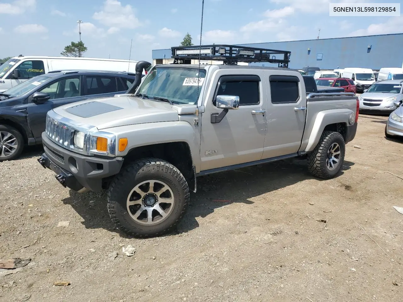 2009 Hummer H3T Alpha VIN: 5GNEN13L598129854 Lot: 63979415