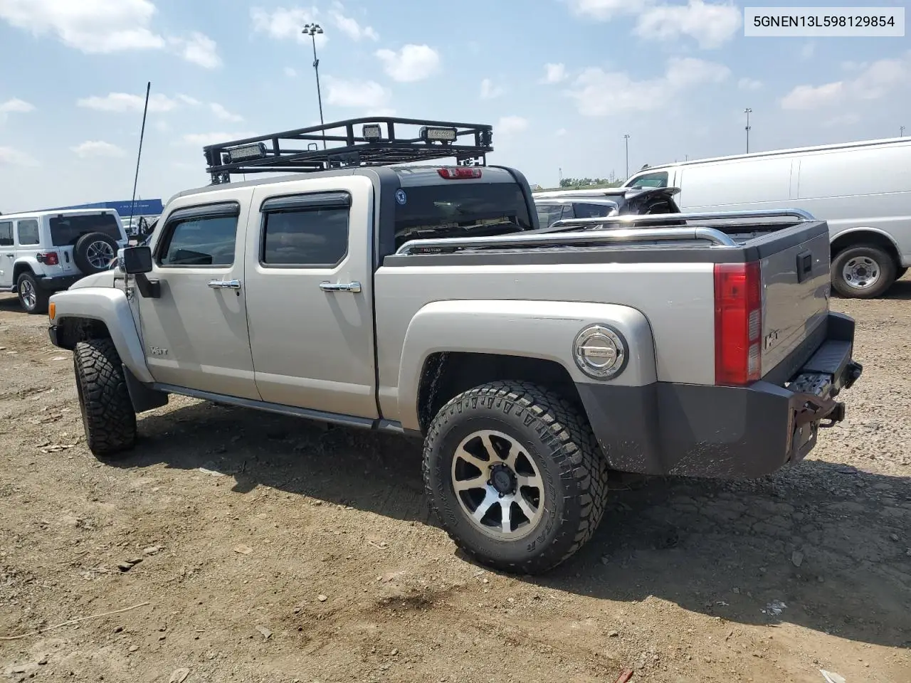 2009 Hummer H3T Alpha VIN: 5GNEN13L598129854 Lot: 63979415