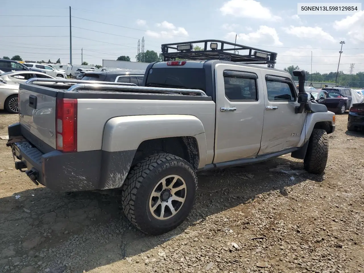 2009 Hummer H3T Alpha VIN: 5GNEN13L598129854 Lot: 63979415